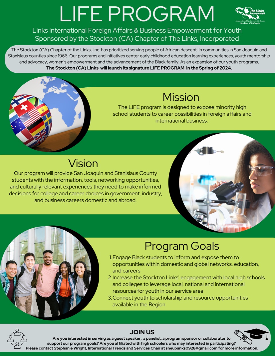 LIFE Program Launches in Spring 2024! - The Stockton Chapter of The ...